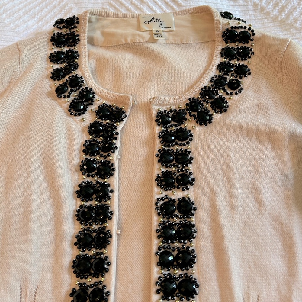 Cashmere Embellished Cardigan